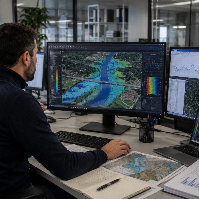 Modelización Hidráulica y Simulación Fluvial en Teruel